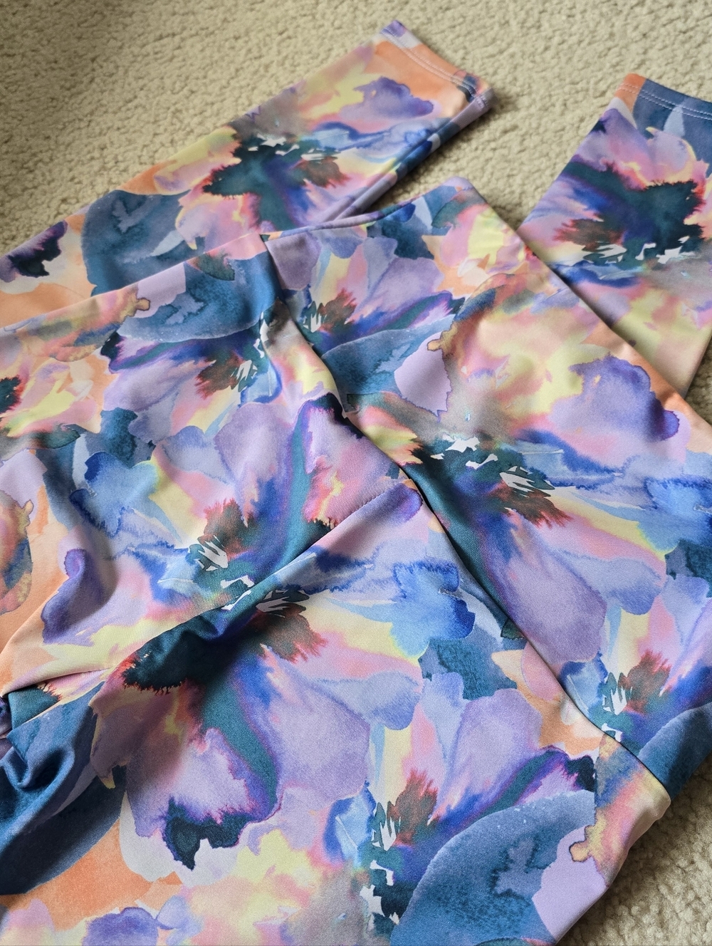Onzie Colorful Athletic Leggings Size Small Medium